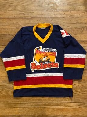 Vintage New Brunswick Selects hockey jersey